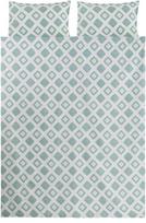 Patalynės užvalkalų komplektas Okko CD009, šviesiai žalia (Light Green), 200 x 220 cm