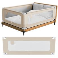 tulanas - Tulano Apsauginis turėklas lovai, 200 cm, rusvai gelsvas (Beige) - 1 nuotrauka