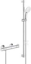 Dušo sistema su termostatiniu maišytuvu Grohe Grohtherm 800, chromas (Chrome)