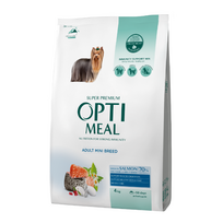 Optimeal Adult Miniature Breed Salmon 4 kg