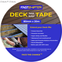 lipni juosta - FastShifter dvipusė lipni lagių juosta 80mm x 20m - 1 nuotrauka