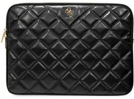Guess Quilted 4G cover for a 16" laptop - black