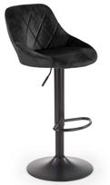 baro kede h101 - Baro kėdė H101, juoda, 45 cm x 47 cm x 84 - 106 cm - 1 nuotrauka