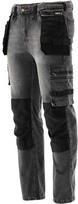 darbines kelnes - Darbinės kelnės Yato Stretch YT-79065, plieno pilka (Steel Grey), 2XL dydis - 1 nuotrauka