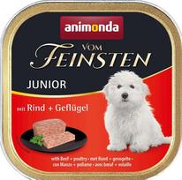 ANIMONDA Vom feinsten paštika pro štěňata puppy 150 g hovězí + drůběž