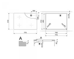indukcine kaitlente - SMEG SE484EMTD - 2 nuotrauka