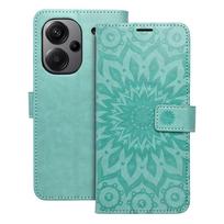 OEM MEZZO Book dėklas XIAOMI Redmi Note 13 Pro Plus 5G Mandala Žalias (Green)