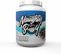 NAUGHTY BOY Advanced Whey Protein, Baltasis šokoladas su sūdytais žemės riešutais (White Chocolate Salted Peanut) - 2010 g
