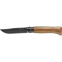 peiliai su deklu - Opinel Nr. 8 Juodas (Black) ąžuolo peilis su dėklu - 1 nuotrauka
