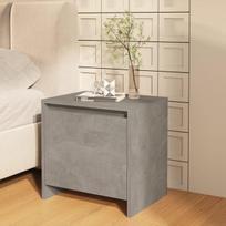 vidaXL Naktinė spintelė, betono pilka (Concrete Grey), 45 x 34 x 44.5 cm