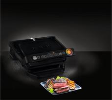 grilis - Tefal OptiGrill GC7058 Juodas (Black) - 1 nuotrauka