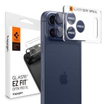 iphone 17 pro spigen - Spigen Optik Pro XL Camera Lens Glass for iPhone 17 Pro - Navy Blue - 1 nuotrauka