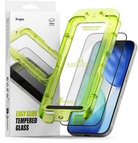 iphone 17 stiklas - Ringke Easy Slide 2-pack tempered glass for iPhone 17 - black - 1 nuotrauka