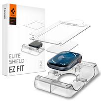 apple watch stikliukas - Spigen Elite Shield ”EZ FIT” Hybrid Glass 2-PACK for Apple Watch 10 (42MM) - Clear - 1 nuotrauka