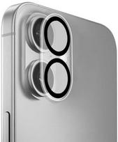 iphone 16 apsauginis stiklas - Puro Camera Standard Tempered Glass for iPhone 17 / iPhone 16 for Camera Island and Lenses - 1 nuotrauka