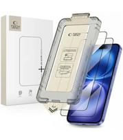 apsaugines pleveles iphone 16 - Tech-Protect Quick Set+ Tempered Glass 2-pack for iPhone 15 / 16 - 1 nuotrauka