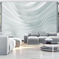Fototapetas Artgeist Waving White XLFT172, 175 cm x 250 cm