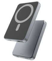 Qualo QRPB‑20‑07 MagSafe, 5000 mAh (Juodas)