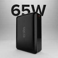 65w power bank pd - SBS 20000mAh 65W Juodas (Black) - 1 nuotrauka