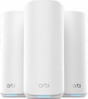 wifi 6 ghz marsrutizatorius - NETGEAR Orbi 870 3-pak (RBE873-100EUS) Baltas (White) - 1 nuotrauka