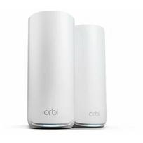 wi fi 7 routeris - NETGEAR Orbi 870 Tri-band Wi-Fi 7 Router (RBE872-100EUS) Balta (White) - 1 nuotrauka