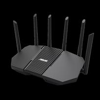 asus wifi 6 tri band - Asus RT-BE90U BE9400 AiMesh Tri-Band WiFi 7 Router, Juodas (Black) - 1 nuotrauka