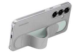 samsung telefono laikiklis - Samsung Standing Grip Case Galaxy S25 Gray - 3 nuotrauka