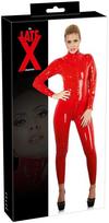 latex fetisas - Late X Latex Catsuit red xs Seksuali lateksinė apranga - 1 nuotrauka