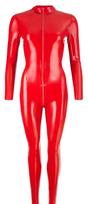 latex fetisas - Late X Latex Catsuit red xs Seksuali lateksinė apranga - 2 nuotrauka