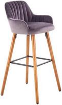 Halmar H93 Bar Stool Dark Grey
