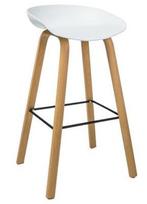 Baro kėdė Signal Meble Sting White, 1 vnt.