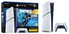 Sony PlayStation 5 Slim Digital Edition (PS5) 825GB Balta (White) + Fortnite Flowering Chaos