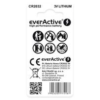 cr2032 elementai - everActive CR2032, Ličio baterijos, 2 vnt. - 2 nuotrauka