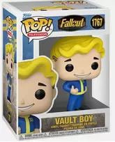 fallout - FUNKO POP! Vinilinė figūrėlė: Fallout - Vault Boy (w/ Chase) - 1 nuotrauka