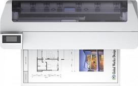 spausdintuvai epson wifi - Epson Large format printer SC-T5100 Grey (Pilkas) - 1 nuotrauka