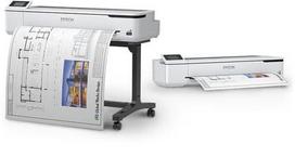 spausdintuvai epson wifi - Epson Large format printer SC-T5100 Grey (Pilkas) - 2 nuotrauka