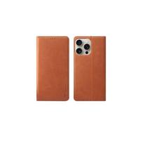 telefono deklai atverciami samsung - HDD Magnetic Wallet Case Samsung A405 A40 rudas - 1 nuotrauka