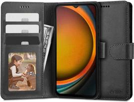 samsung xcover - Tech-Protect Wallet dėklas Samsung Galaxy XCover 7 - Juodas (Black) - 1 nuotrauka