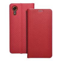 OEM LUNA Book Carbon Dėklas Samsung Galaxy Xcover 7 Raudonas (Red)