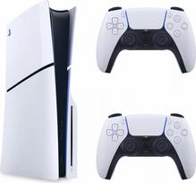 sony playstation 2 - Sony Playstation 5 Slim Disc Edition (PS5) 1TB + papildomas pultelis Sony DualSense PS5 - 1 nuotrauka