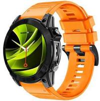 Mobile Origin Quick Fit dirželis Garmin ES2 22mm Oranžinis (Orange)
