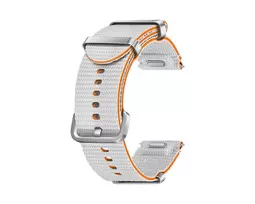 Samsung Galaxy Watch 4/5/6/7 Stylish Sport Strap 20mm M/L Sidabrinis (Silver)