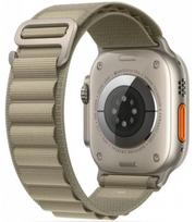 Tech-Protect Nylon Pro dirželis Apple Watch 4/5/6/7/8/9/SE/Ultra 1/2 (42/44/45/49 mm) - Titano Alyvuogių (Titanium Olive)