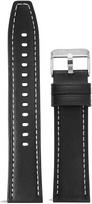Gino Rossi VELTORI VT100 vyriškas išmaniojo laikrodžio dirželis 22mm, Juodas (Black)