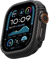 PITAKA Air Case do Apple Watch Ultra 1/2/3 (49 mm) Juoda-Pilka (Black-Gray)