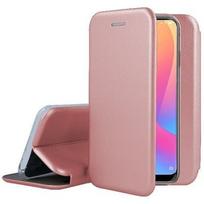 Xiaomi Redmi Note 9 dėklas Book Elegance rožinis-auksinis