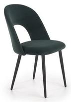 Valgomojo kėdė Halmar K384 Dark Green, 1 vnt.