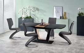 Halmar Farrel Extendable Table 160/200 Black