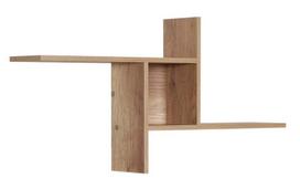 Sieninė lentyna Kalune Design RAF-04-TT-1, riešuto sp., 50 cm x 100 cm x 18 cm