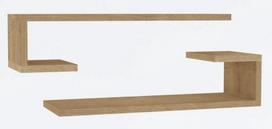Sieninė lentyna Kalune Design Eldo Sapphire, ąžuolo sp., 15 cm x 19.6 cm x 60 cm